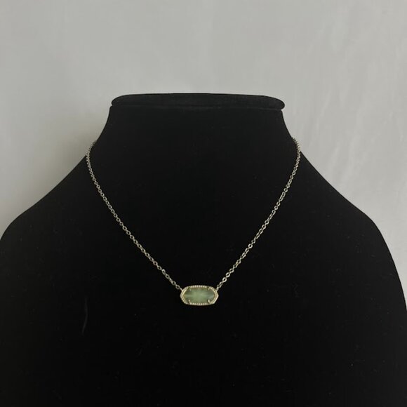Kendra Scott Elisa Pendant Necklace Chalcedony - Picture 1 of 7